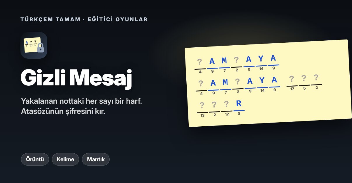 Gizli Mesaj