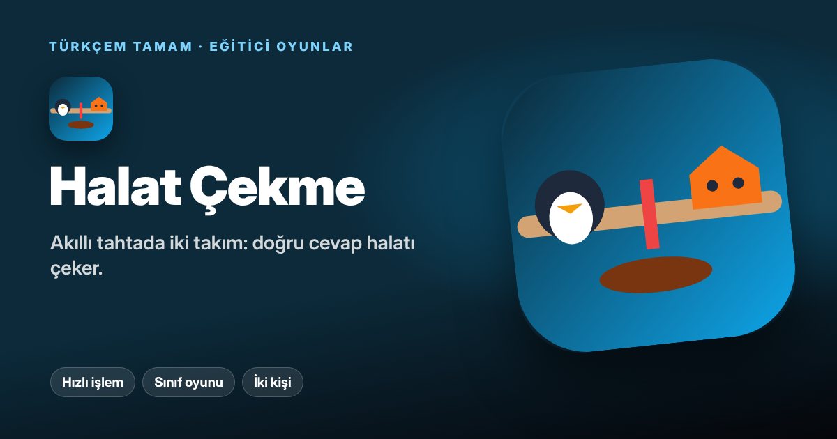 Halat Çekme oyunu kapak görseli