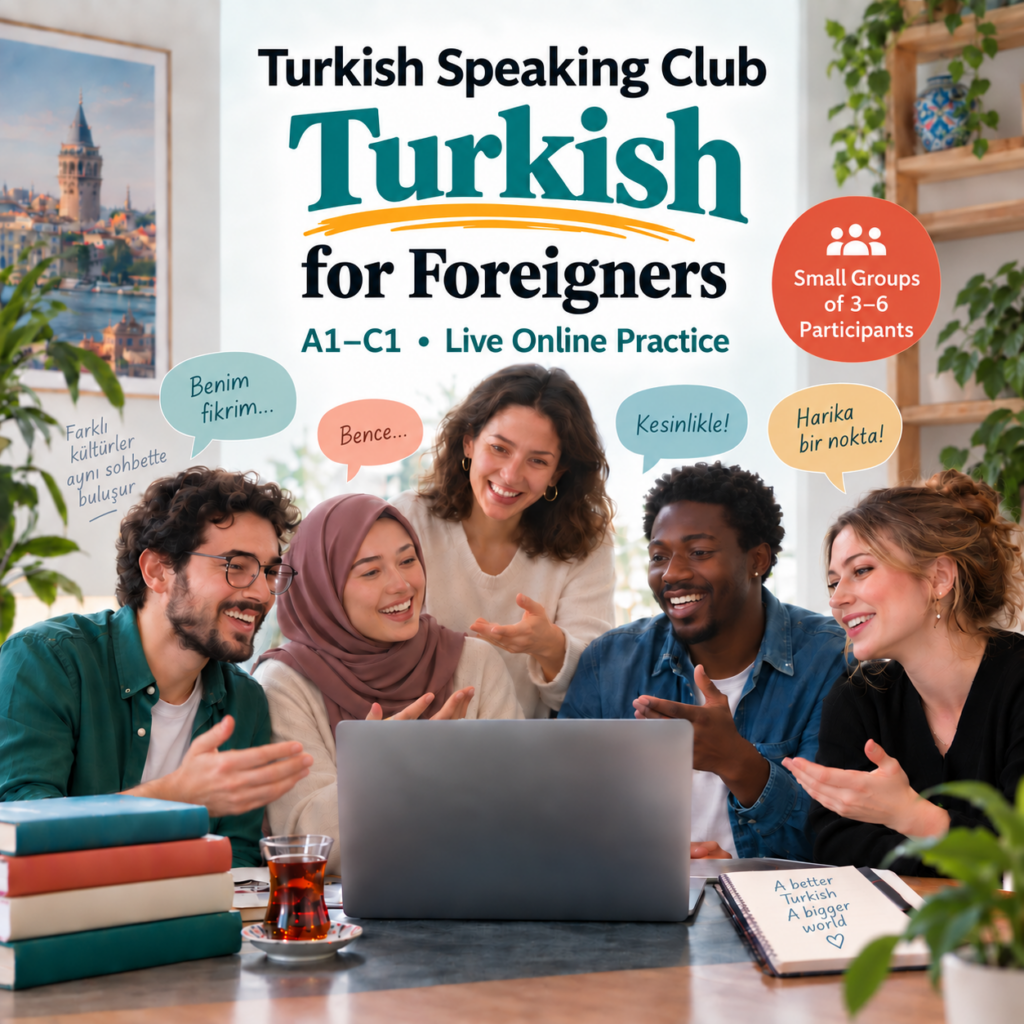 Turkish Speaking Club | Live Online Speaking Practice