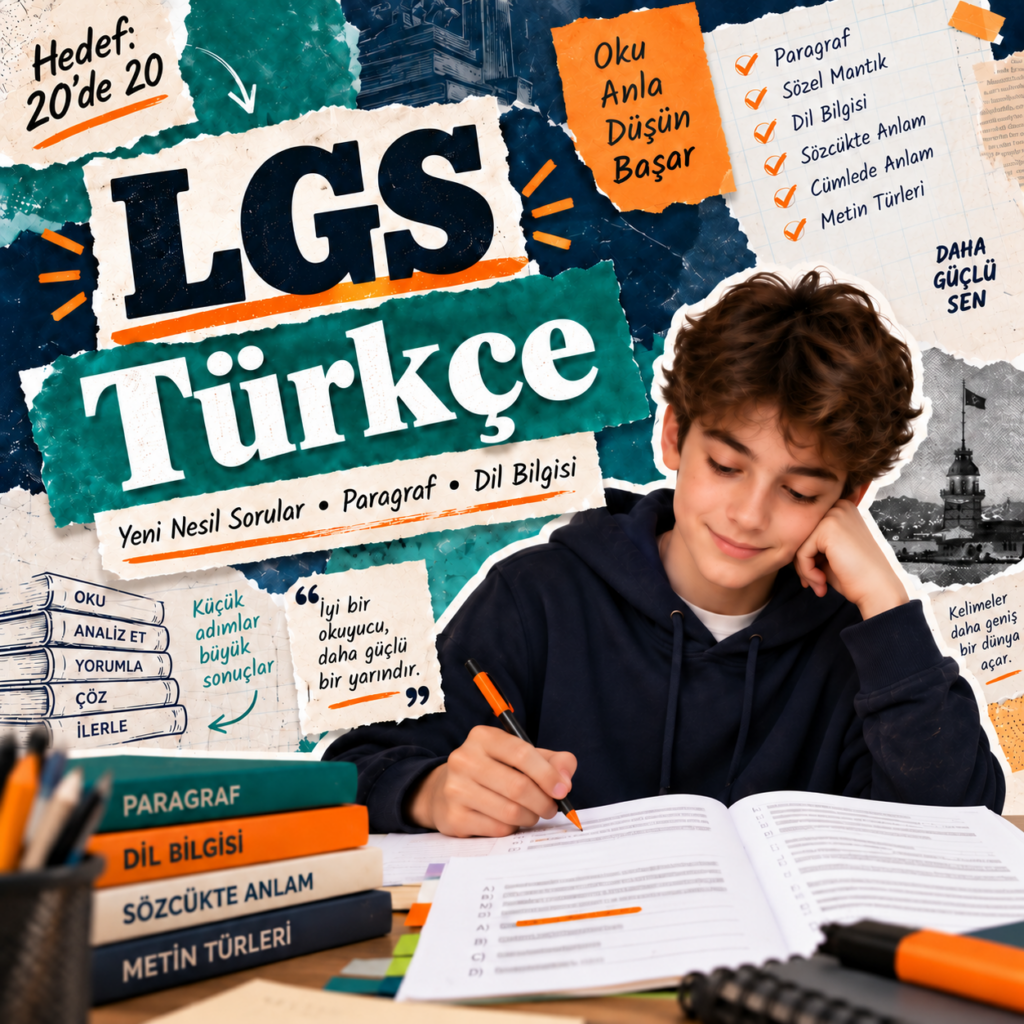LGS Türkçe Kursu | Bireysel Sınava Hazırlık Programı